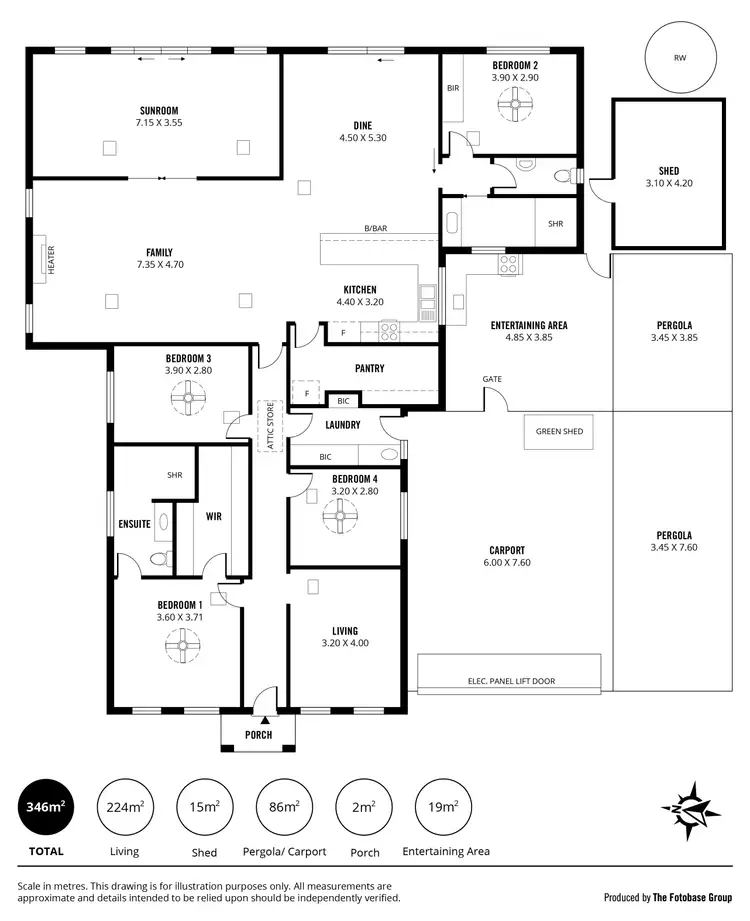 Floorplan of Homely house listing, 24 Etona Court, Milang SA 5256