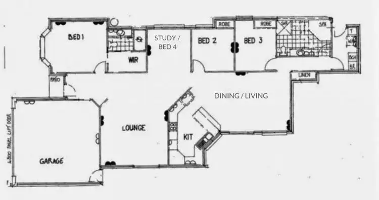 Floorplan of Homely house listing, 80 Flinders Crescent, Forest Lake QLD 4078