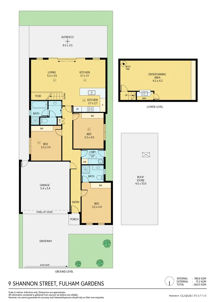Floorplan of Homely house listing, 9 Shannon Street, Fulham Gardens SA 5024