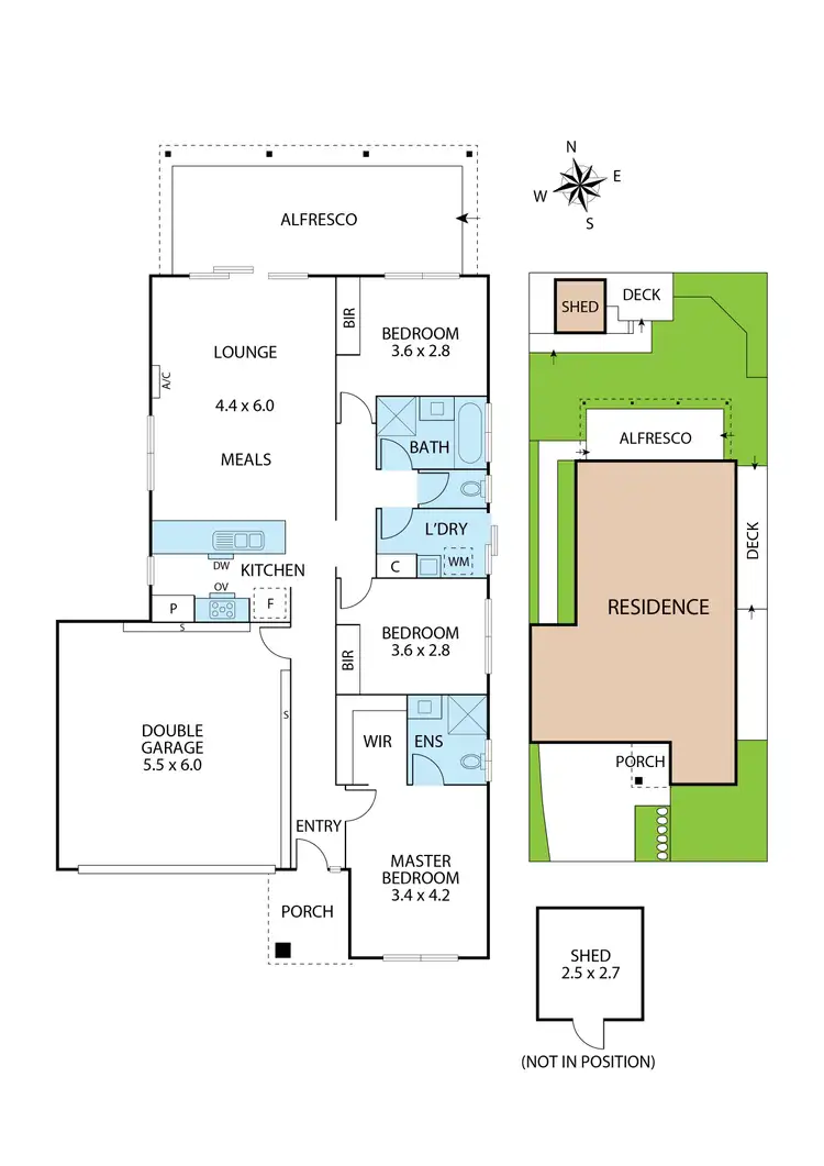 Floorplan of Homely house listing, 9 Impulse Avenue, Doreen VIC 3754