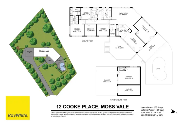 Floorplan of Homely house listing, 12 Cooke Place, Moss Vale NSW 2577