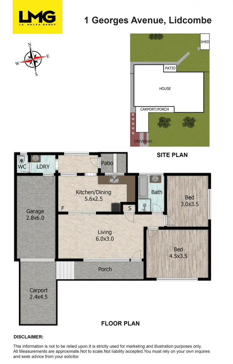 Floorplan of Homely house listing, 1 Georges Avenue, Lidcombe NSW 2141