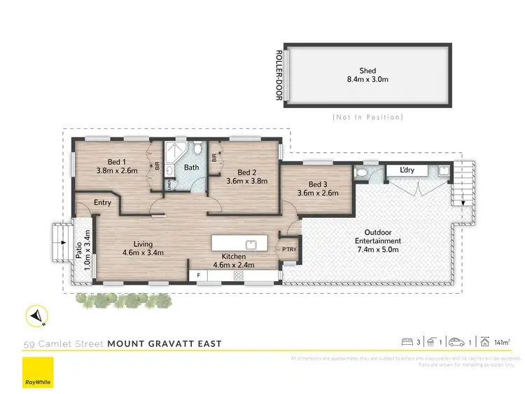 Floorplan of Homely house listing, 59 Camlet Street, Mount Gravatt East QLD 4122