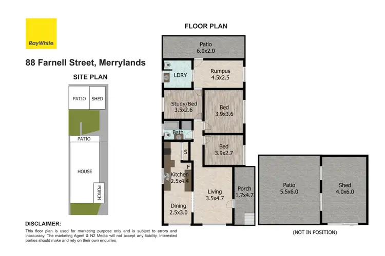 Floorplan of Homely house listing, 88 Farnell Street, Merrylands NSW 2160
