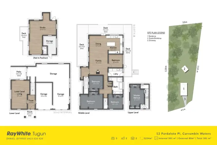 Floorplan of Homely house listing, 12 Pardalote Place, Currumbin Waters QLD 4223