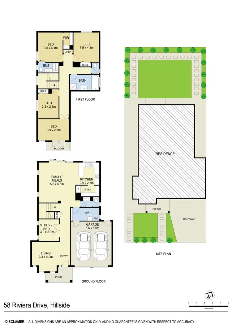 Floorplan of Homely house listing, 58 Riviera Drive, Hillside VIC 3037
