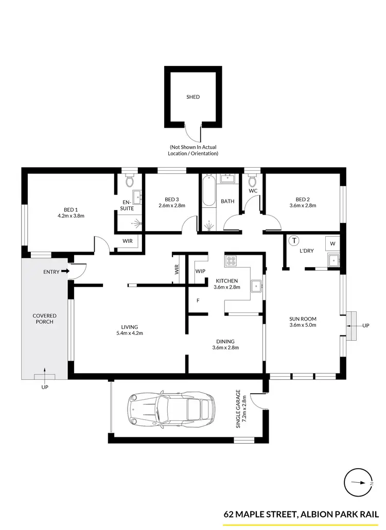 Floorplan of Homely house listing, 62 Maple Street, Albion Park Rail NSW 2527