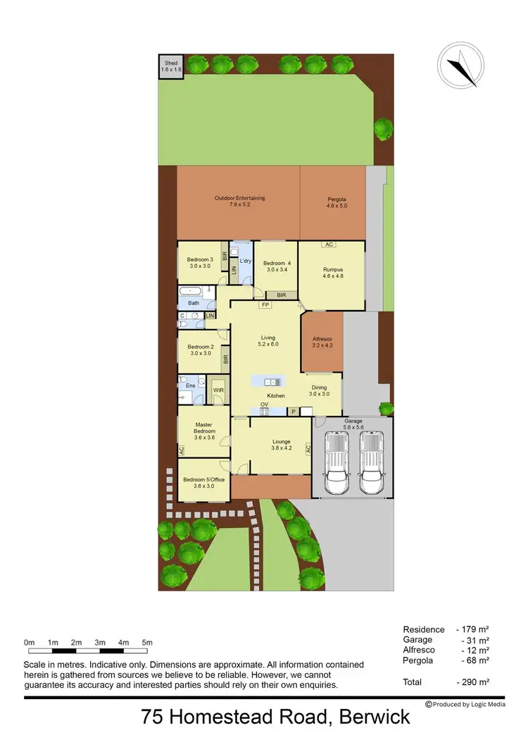 Floorplan of Homely house listing, 75 Homestead Road, Berwick VIC 3806