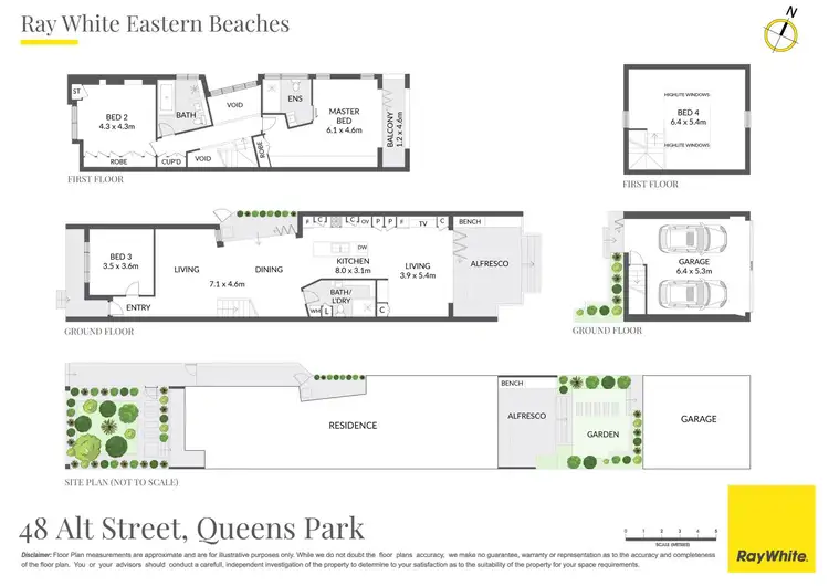 Floorplan of Homely house listing, 48 Alt Street, Queens Park NSW 2022