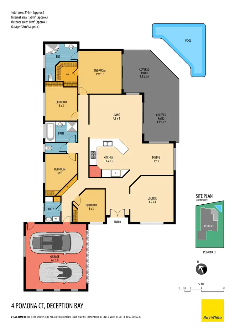 Floorplan of Homely house listing, 4 Pomona Court, Deception Bay QLD 4508