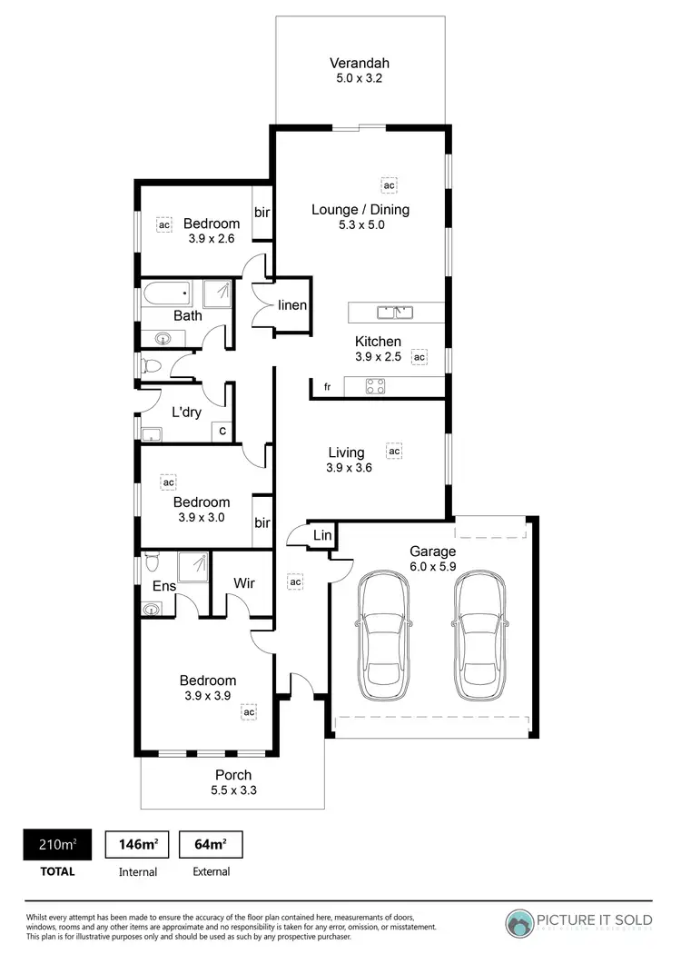 Floorplan of Homely house listing, 43 Faulding Avenue, Munno Para SA 5115