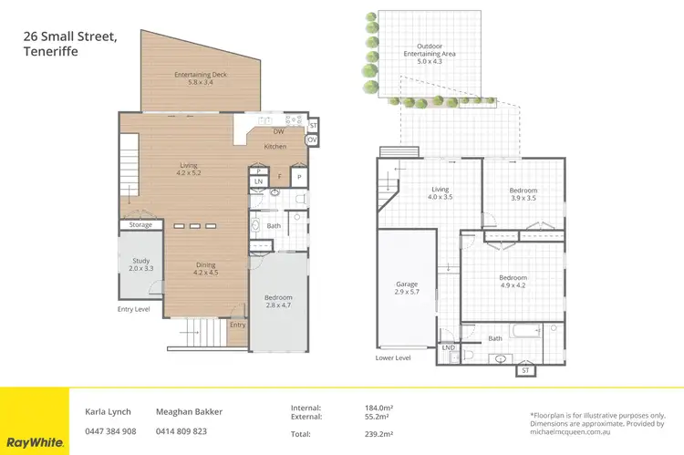 Floorplan of Homely house listing, 26 Small Street, Teneriffe QLD 4005