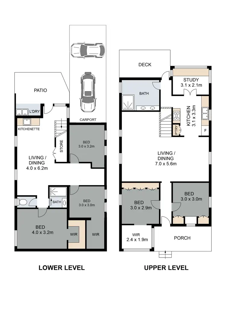 Floorplan of Homely house listing, 38 Charlotte Street, Paddington QLD 4064