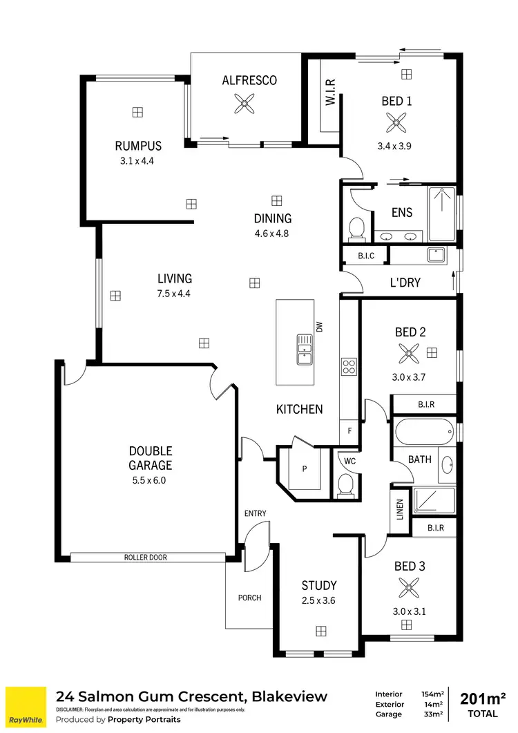 Floorplan of Homely house listing, 24 Salmon Gum Crescent, Blakeview SA 5114