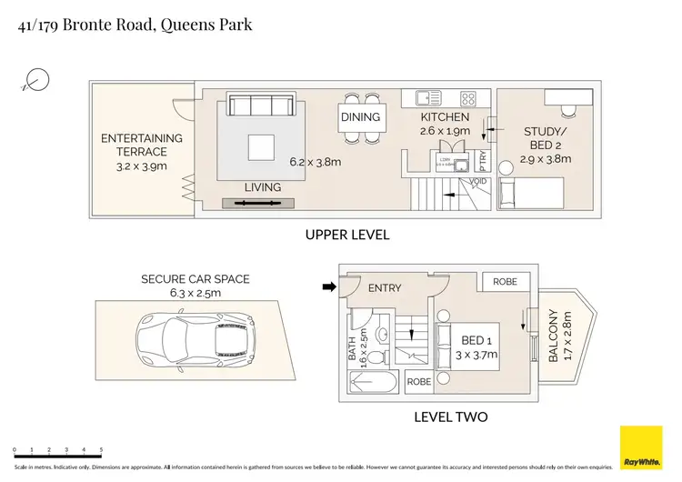 Floorplan of Homely apartment listing, 41/173-179 Bronte Road, Queens Park NSW 2022