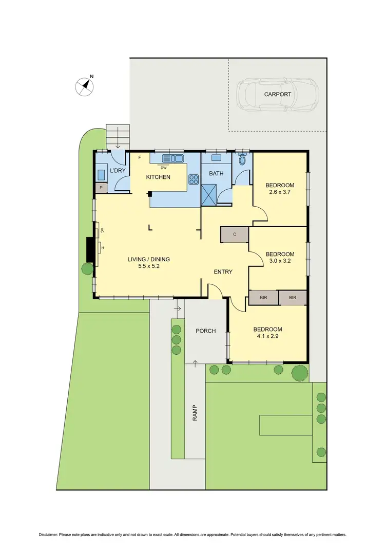 Floorplan of Homely house listing, 1/21 Millewa Crescent, Dallas VIC 3047
