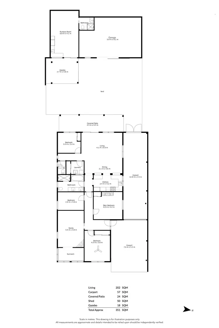 Floorplan of Homely house listing, 18 Thanet Street, Brooklyn Park SA 5032