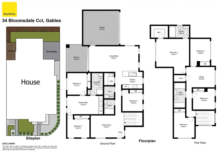 Floorplan of Homely house listing, 34 - 34A Bloomsdale Circuit (Gables), Box Hill NSW 2765