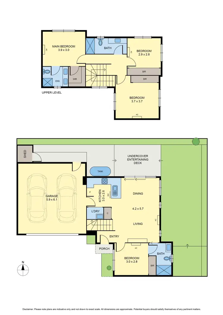 Floorplan of Homely townhouse listing, 7/11 Hillcrest Drive, Westmeadows VIC 3049