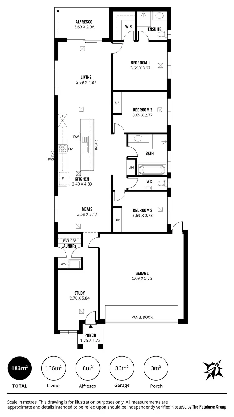 Floorplan of Homely house listing, 7 Mcmillan Circuit, Gillman SA 5013