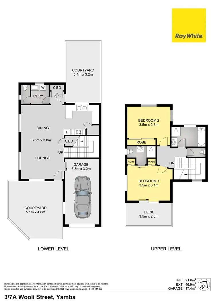Floorplan of Homely house listing, 3/7A Wooli Street, Yamba NSW 2464