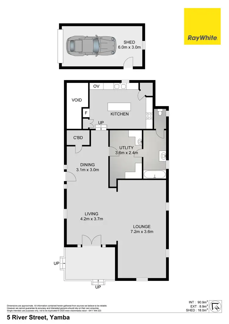 Floorplan of Homely house listing, 5 River Street, Yamba NSW 2464