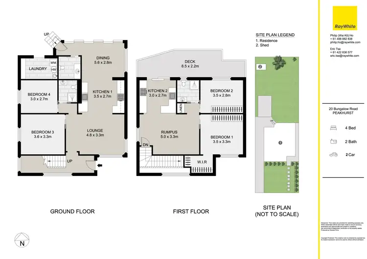 Floorplan of Homely house listing, 20 Bungalow Road, Peakhurst NSW 2210