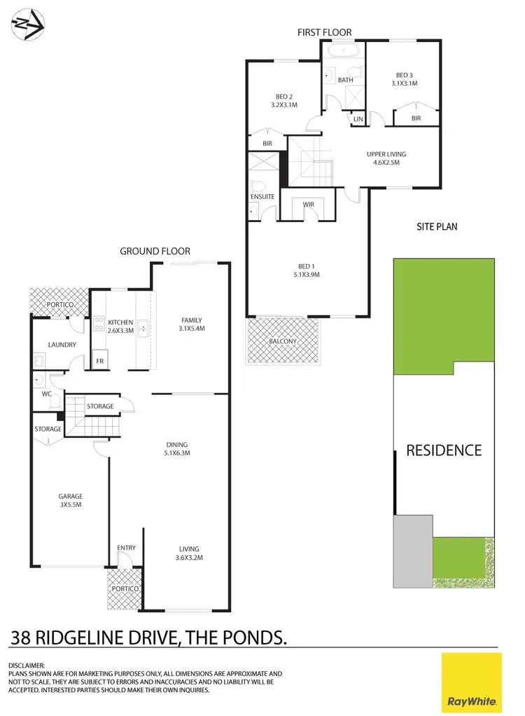 Floorplan of Homely house listing, 38 Ridgeline Drive, The Ponds NSW 2769