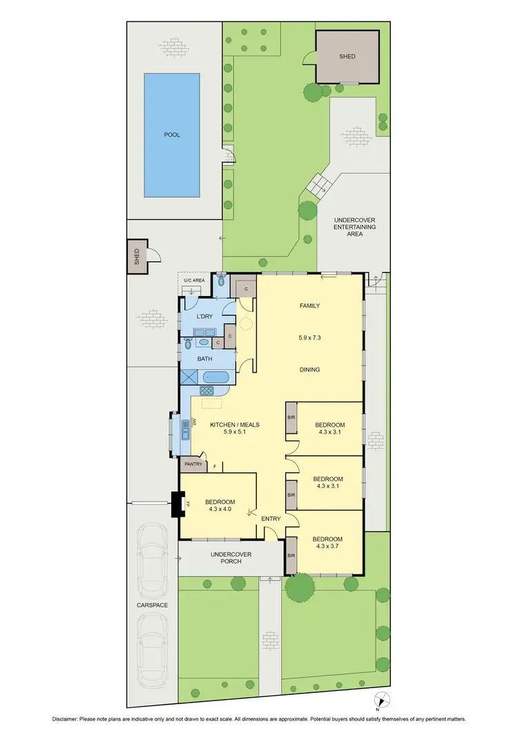 Floorplan of Homely house listing, 62 Tarana Avenue, Glenroy VIC 3046