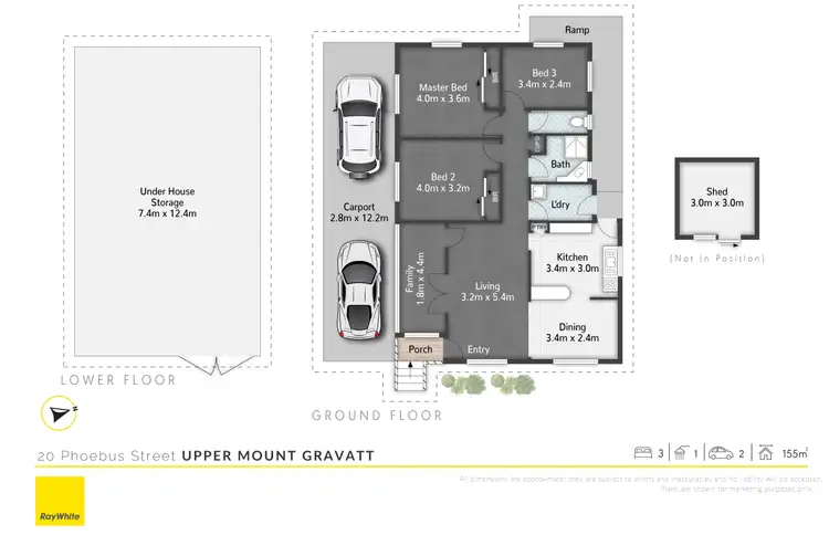 Floorplan of Homely house listing, 20 Phoebus Street, Upper Mount Gravatt QLD 4122