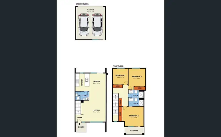 Floorplan of Homely house listing, 34 Treeve Parkway, Werribee VIC 3030