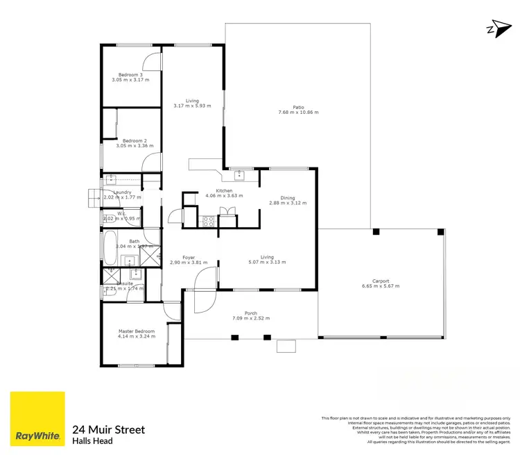 Floorplan of Homely house listing, 24 Muir Street, Halls Head WA 6210