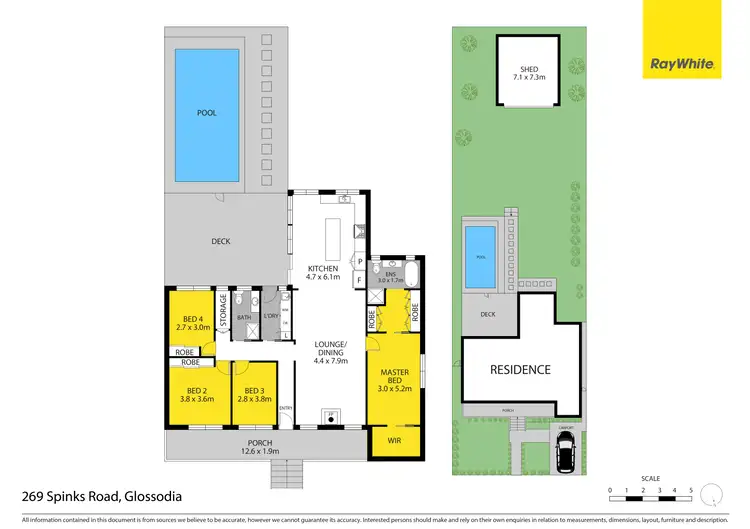 Floorplan of Homely house listing, 269 Spinks Road, Glossodia NSW 2756
