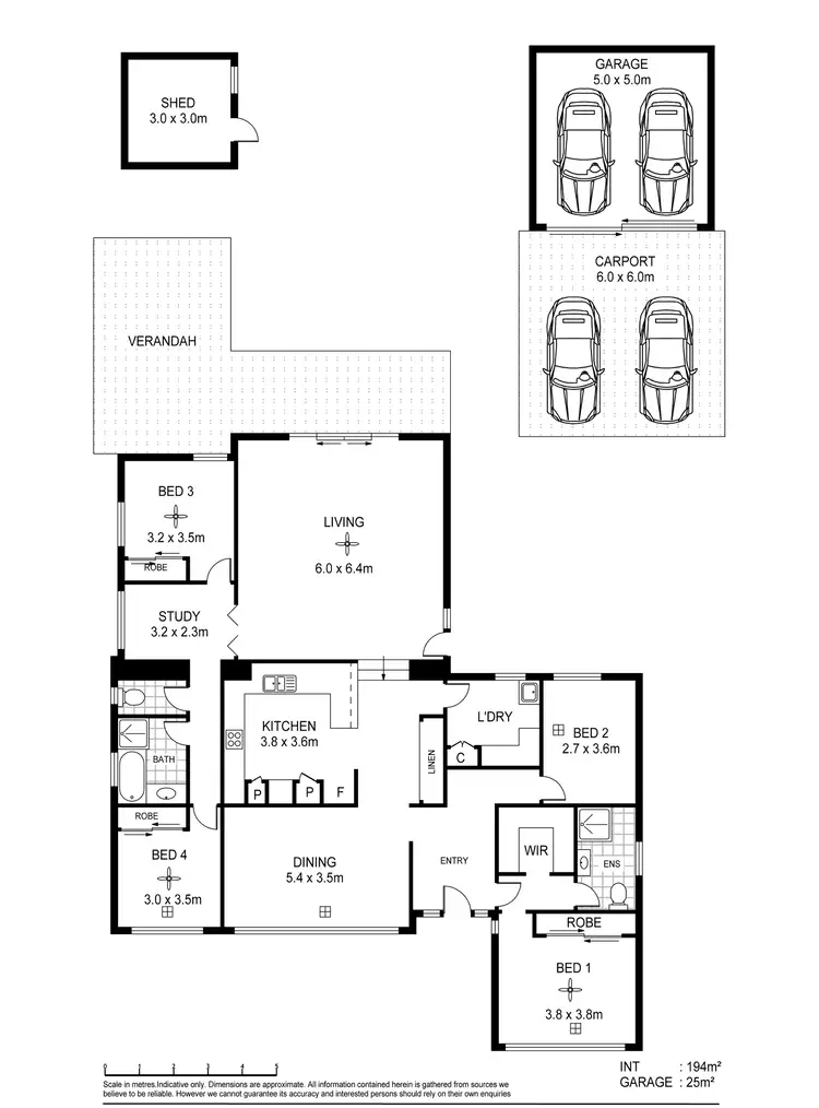 Floorplan of Homely house listing, 37 William Street, Tea Tree Gully SA 5091