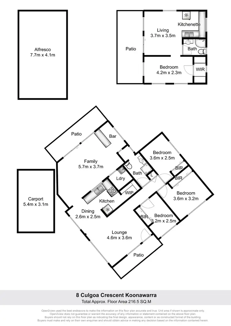 Floorplan of Homely house listing, 8 Culgoa Crescent, Koonawarra NSW 2530