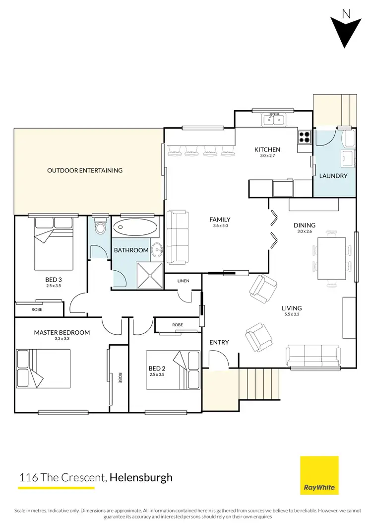 Floorplan of Homely house listing, 116 The Crescent, Helensburgh NSW 2508