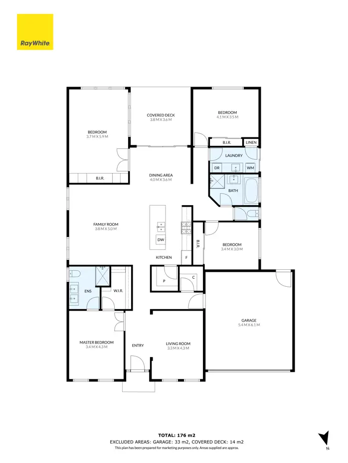 Floorplan of Homely house listing, 151 Greens Road, Wyndham Vale VIC 3024