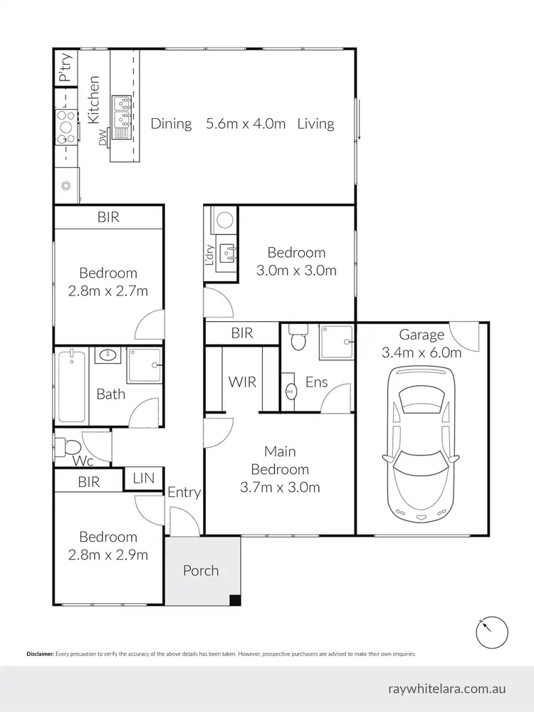 Floorplan of Homely house listing, 62-64 Reflections Crescent, Lara VIC 3212