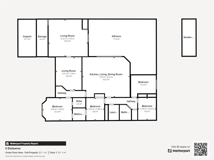 Floorplan of Homely house listing, 6 Dimbanna Court, Springdale Heights NSW 2641
