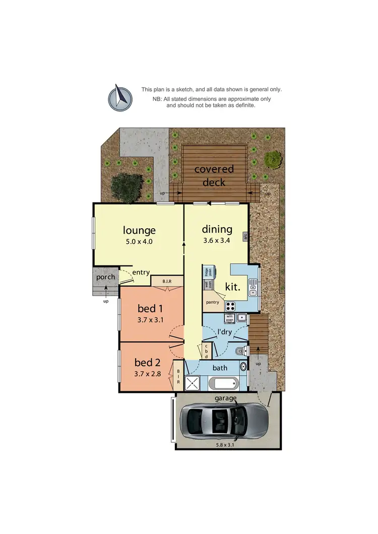 Floorplan of Homely unit listing, 7/27 Leigh Road, Croydon VIC 3136