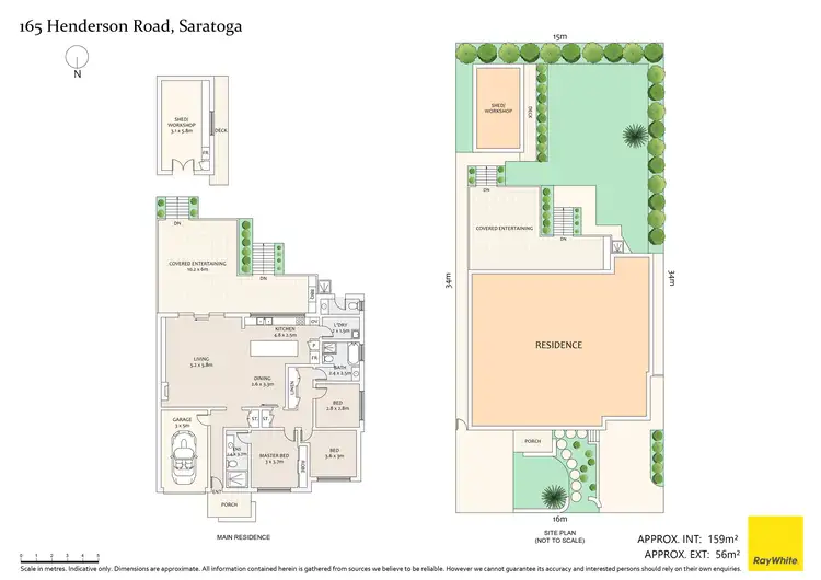 Floorplan of Homely house listing, 165 Henderson Road, Saratoga NSW 2251