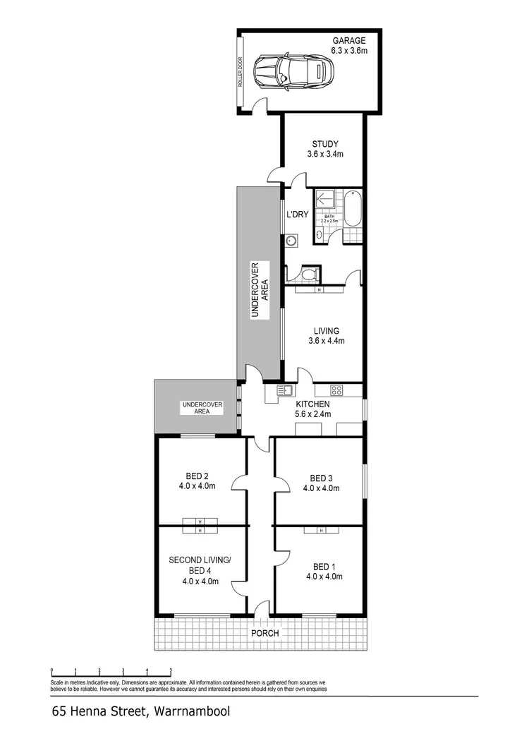 Floorplan of Homely house listing, 65 Henna Street, Warrnambool VIC 3280