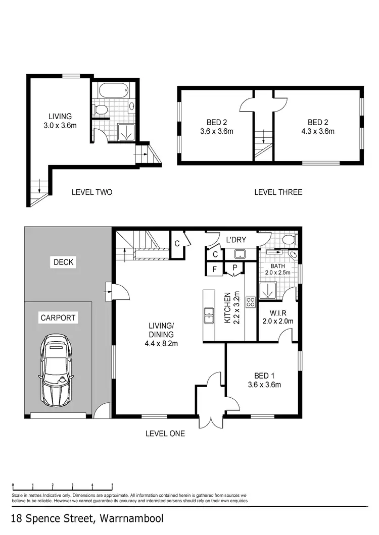 Floorplan of Homely house listing, 18 Spence Street, Warrnambool VIC 3280