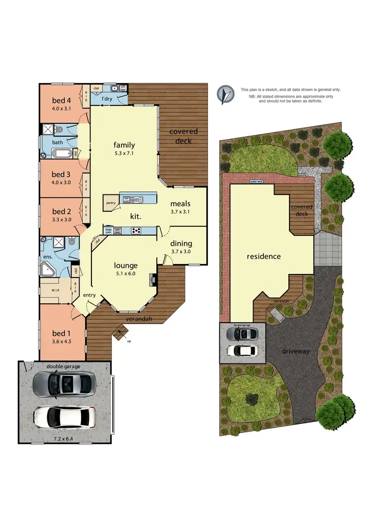 Floorplan of Homely house listing, 872 Mt Dandeong Road, Montrose VIC 3765