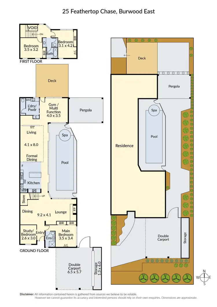Floorplan of Homely house listing, 25 Feathertop Chase, Burwood East VIC 3151