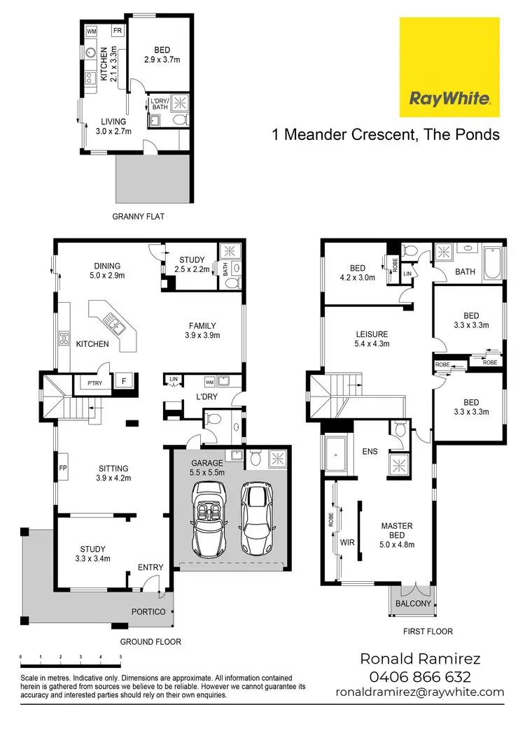 Floorplan of Homely house listing, 1 Meander Crescent, The Ponds NSW 2769