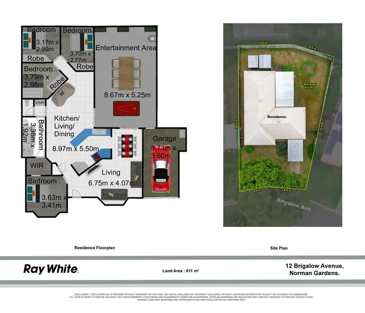 Floorplan of Homely house listing, 12 Brigalow Avenue, Norman Gardens QLD 4701
