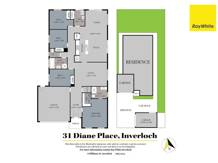 Floorplan of Homely other listing, 31 Diane Place, Inverloch VIC 3996