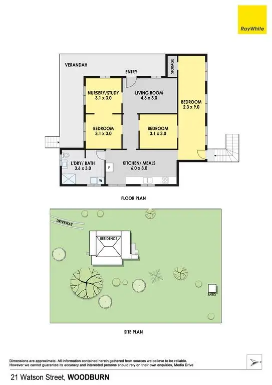 Floorplan of Homely house listing, 21 Watson Street, Woodburn NSW 2472