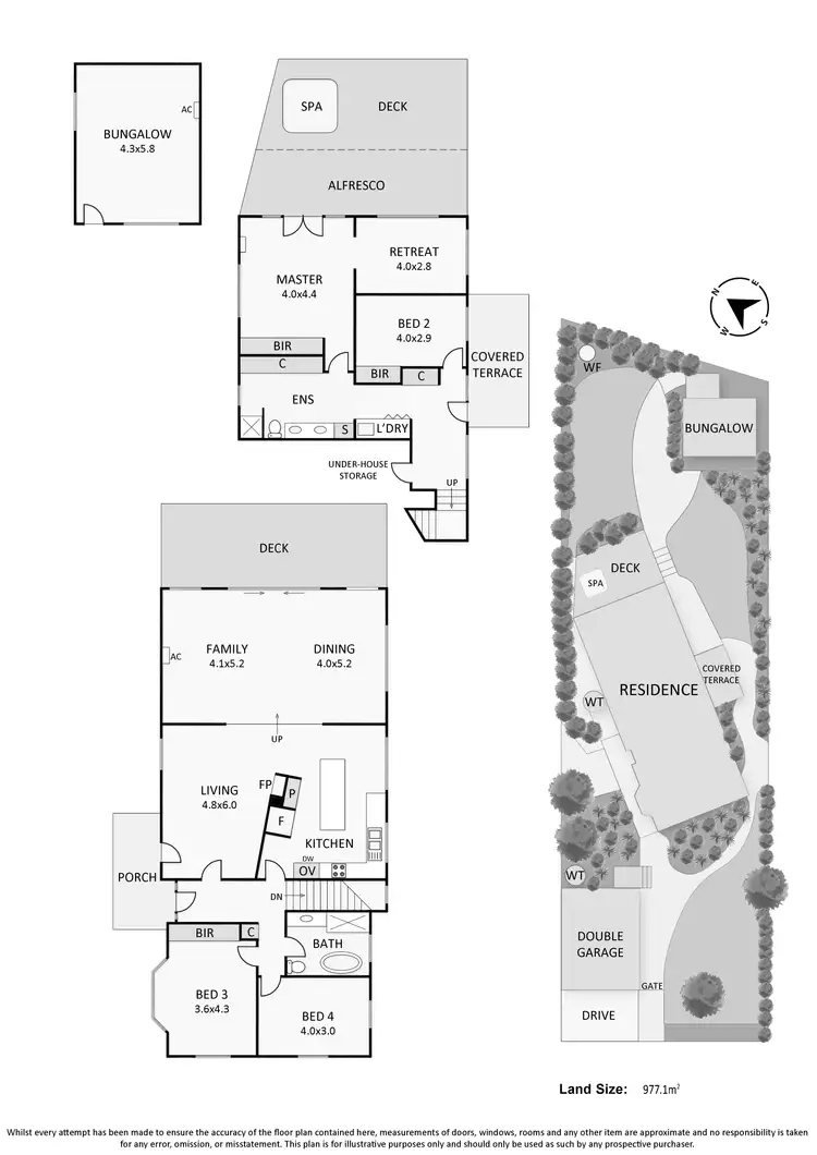 Floorplan of Homely house listing, 21 Bruarong Crescent, Frankston South VIC 3199